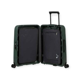 Samsonite Magnum Eco Spinner Βαλίτσα Καμπίνας με ύψος 55cm σε Πράσινο χρώμα
