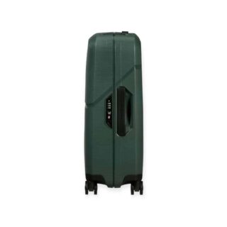 Samsonite Magnum Eco Spinner Βαλίτσα Καμπίνας με ύψος 55cm σε Πράσινο χρώμα