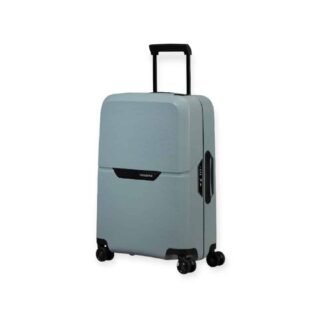 Samsonite Magnum Eco Spinner Βαλίτσα Καμπίνας με ύψος 55cm σε Γκρι χρώμα