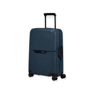 Samsonite Magnum Eco Spinner Βαλίτσα Καμπίνας με ύψος 55cm σε Navy Μπλε χρώμα