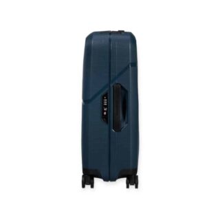 Samsonite Magnum Eco Spinner Βαλίτσα Καμπίνας με ύψος 55cm σε Navy Μπλε χρώμα