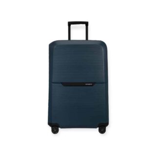 Samsonite Magnum Eco Spinner Μεγάλη Βαλίτσα με ύψος 75cm σε Navy Μπλε χρώμα