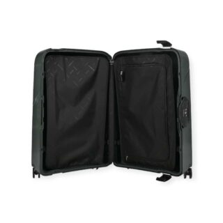 Samsonite Magnum Eco Spinner Μεγάλη Βαλίτσα με ύψος 75cm σε Πράσινο χρώμα