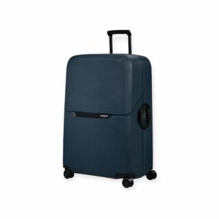 Samsonite Magnum Eco Spinner Μεγάλη Βαλίτσα με ύψος 81cm σε Navy Μπλε χρώμα