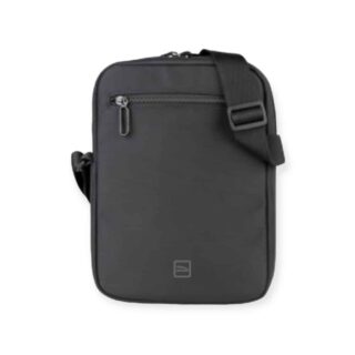 Tucano Μικρή τσάντα ώμου χιαστή σε μαύρο χρώμα BTRACKSB-S-BK