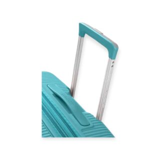 American Tourister Soundbox Spinner Expandable Set 3 Βαλίτσες  Τιρκουάζ χρώμα