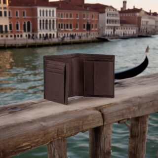 404-705-29 (010364) πορτοφόλι  όρθιο CAMEL ACTIVE TAIGA καφέ σκούρο