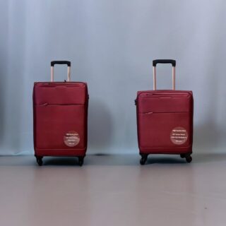 Diplomat Athens Collection 6040 Μπορντό Μεσαία Βαλίτσα Καμπίνας 68cm 55cm