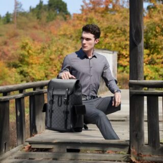 Σακίδιο πλάτης 20L Laptop 15,6” Bopai 61-123571 μαύρο