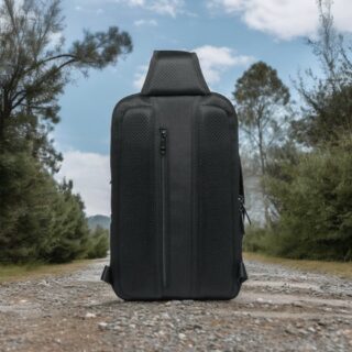 Bange 7079 Τσαντάκι Ώμου Χιαστί Crossbody Μαύρο