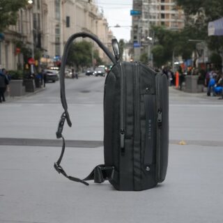 Bange 7079 Τσαντάκι Ώμου Χιαστί Crossbody Μαύρο