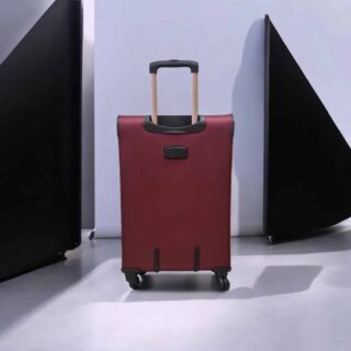 Diplomat Athens Collection 6040 Μπορντό Μεσαία Βαλίτσα Καμπίνας 68cm 55cm