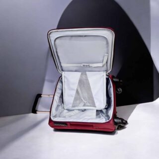 Diplomat Athens Collection 6040 Μπορντό Μεσαία Βαλίτσα Καμπίνας 68cm 55cm