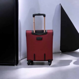 Diplomat Athens Collection 6040 Μπορντό Μεσαία Βαλίτσα Καμπίνας 68cm 55cm