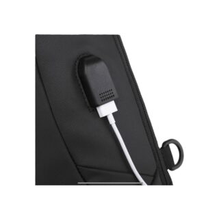 Τσαντάκι ώμου χιαστί crossbody Bange 1912 μαύρο