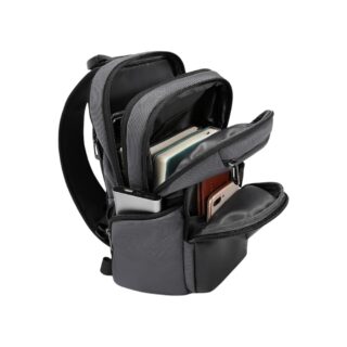 Τσαντάκι ώμου χιαστί crossbody Bange 7718 γκρί