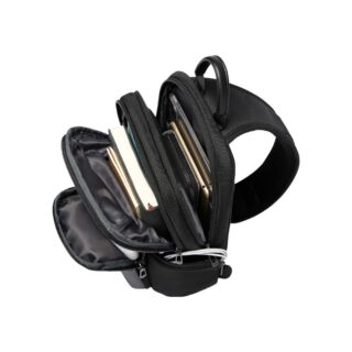 Τσαντάκι ώμου χιαστί crossbody Bange 7718 μαύρο