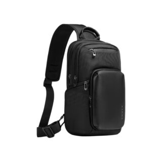 Τσαντάκι ώμου χιαστί crossbody Bange 7718 μαύρο