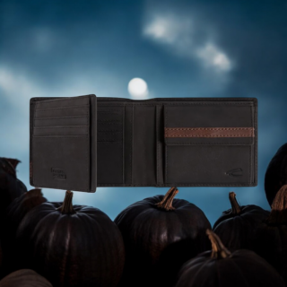 274-704-60 Πορτοφόλι πλάγιο camel active taipeh black