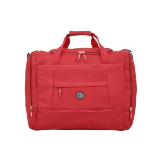 Diplomat Σακ Βουαγιάζ 40lt Κόκκινο Υφασμάτινο