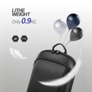 Bopai Αντικλεπτικό Δερμάτινο Σακίδιο Laptop 15.6” 21L Μαύρο