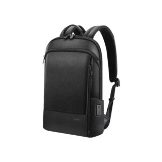 Bopai Αντικλεπτικό Δερμάτινο Σακίδιο Laptop 15.6” 21L Μαύρο