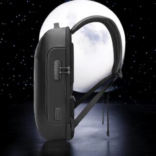 Bange 6622 Δερμάτινο Σακίδιο Πλάτης 23L 15.6” Μαύρο