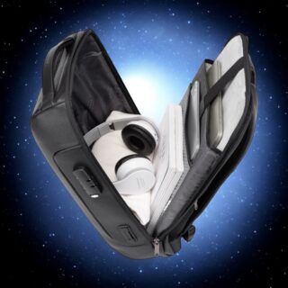 Bange 6622 Δερμάτινο Σακίδιο Πλάτης 23L 15.6” Μαύρο