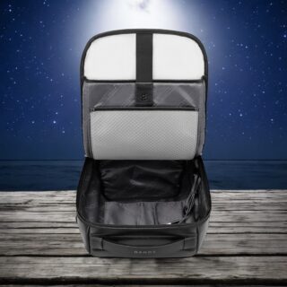 Bange 6622 Δερμάτινο Σακίδιο Πλάτης 23L 15.6” Μαύρο