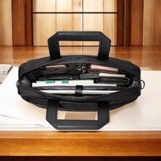 Bange 7702 Μαύρο Ανδρικός Επαγγελματικός Χαρτοφύλακας 15.6”