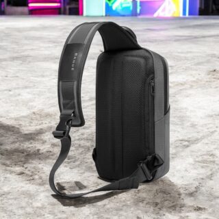 Τσαντάκι ώμου χιαστί crossbody Bange 7719 γκρί