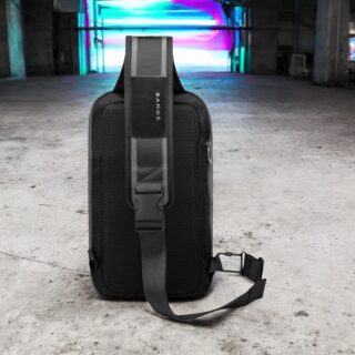 Τσαντάκι ώμου χιαστί crossbody Bange 7719 γκρί