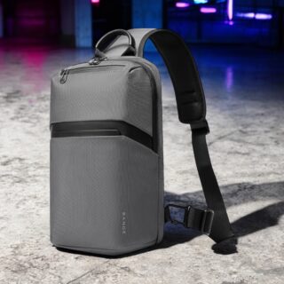 Τσαντάκι ώμου χιαστί crossbody Bange 7719 γκρί