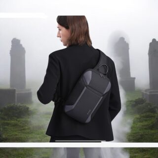 Bange 7721 Τσαντάκι Ώμου Χιαστί Crossbody Γκρι