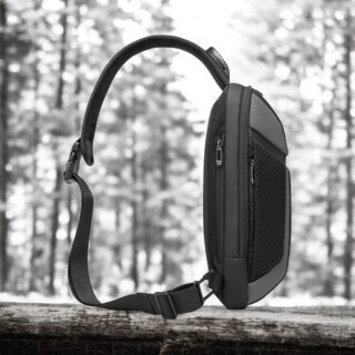 Bange 7721 Τσαντάκι Ώμου Χιαστί Crossbody Γκρι