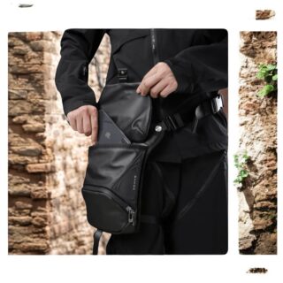 Bange 7630 Τσαντάκι Ώμου Χιαστί / Ποδιού Μαύρο