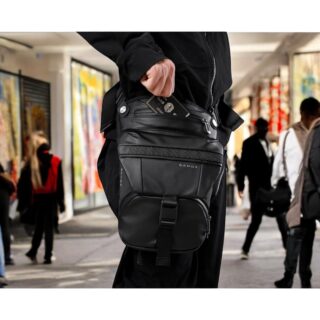 Bange 7630 Τσαντάκι Ώμου Χιαστί / Ποδιού Μαύρο