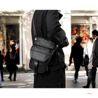 Bange 7630 Τσαντάκι Ώμου Χιαστί / Ποδιού Μαύρο