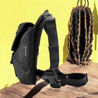 Bange 7630 Τσαντάκι Ώμου Χιαστί / Ποδιού Μαύρο