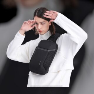 Bange 7721 Τσαντάκι Ώμου Χιαστί Crossbody Μαύρο