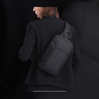 Bange 7721 Τσαντάκι Ώμου Χιαστί Crossbody Μαύρο