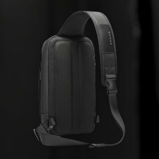 Bange 7721 Τσαντάκι Ώμου Χιαστί Crossbody Μαύρο