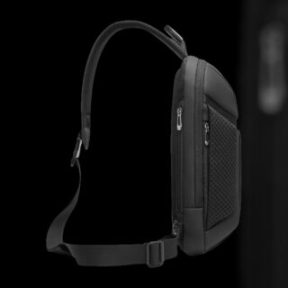 Bange 7721 Τσαντάκι Ώμου Χιαστί Crossbody Μαύρο