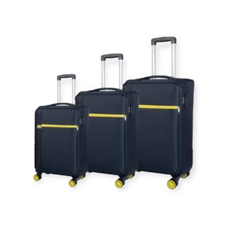 Βαλίτσες trolley (σετ 3 τεμαχίων) Oblivion Cardinal 5100 σκούρο μπλέ