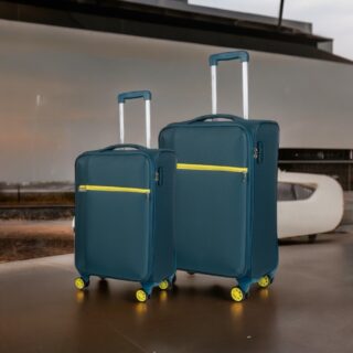 Βαλίτσα trolley Cardinal μεσαία μεγάλη 5100 60/70cm πετρόλ