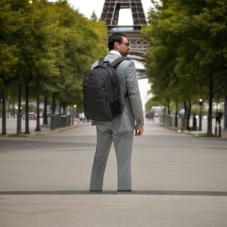 Σακίδιο πλάτης 28L Laptop 15.6” Matein 1007 μαύρο