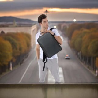 Σακίδιο πλάτης 24L Laptop 156” Bopai 61-120891 μαύρο