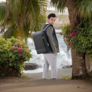 Bopai Αντικλεπτικό Σακίδιο Πλάτης Laptop 15.6” 24L Μαύρο