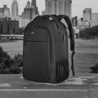 Matein Σακίδιο πλάτης 33L Laptop 17.3” Matein 1007 μαύρο