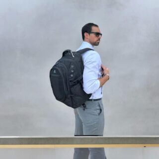 Σακίδιο πλάτης Τροχήλατο 55L Laptop 15.6” Matein 1271 μαύρο